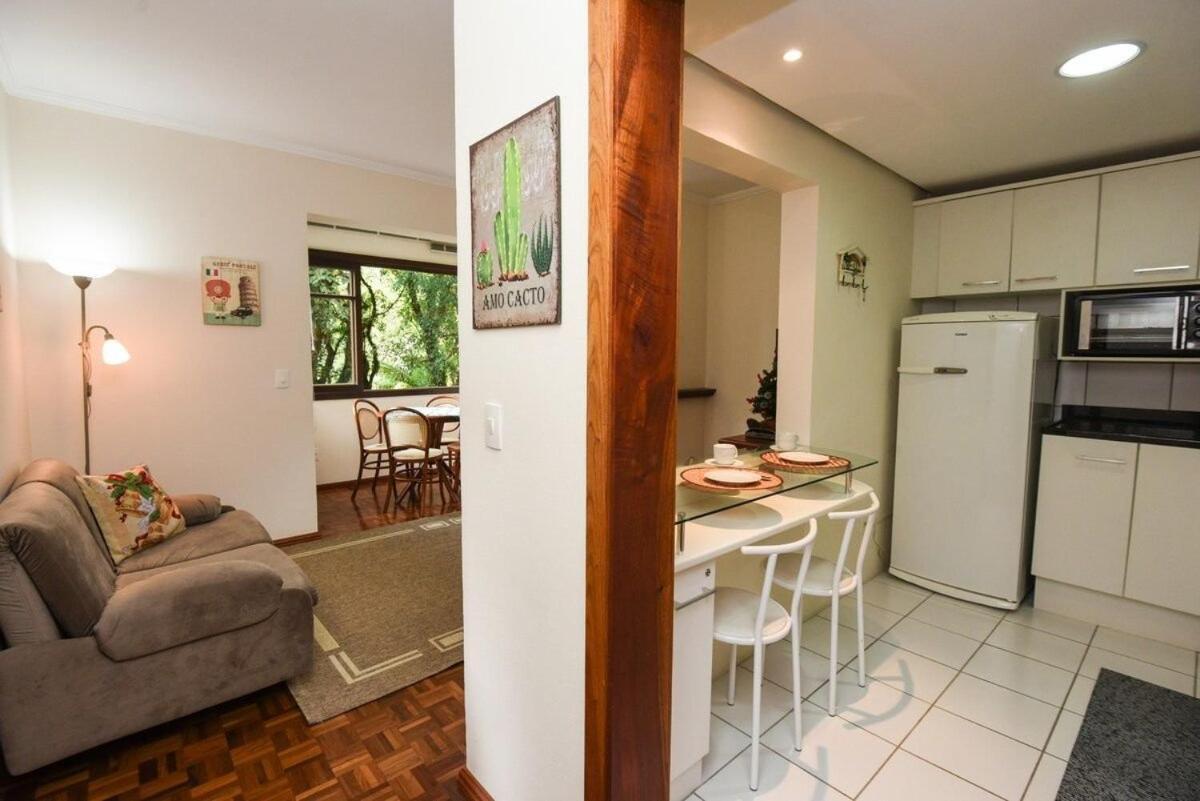 Rosa Edificio Bavaria Apartment Gramado Exterior photo